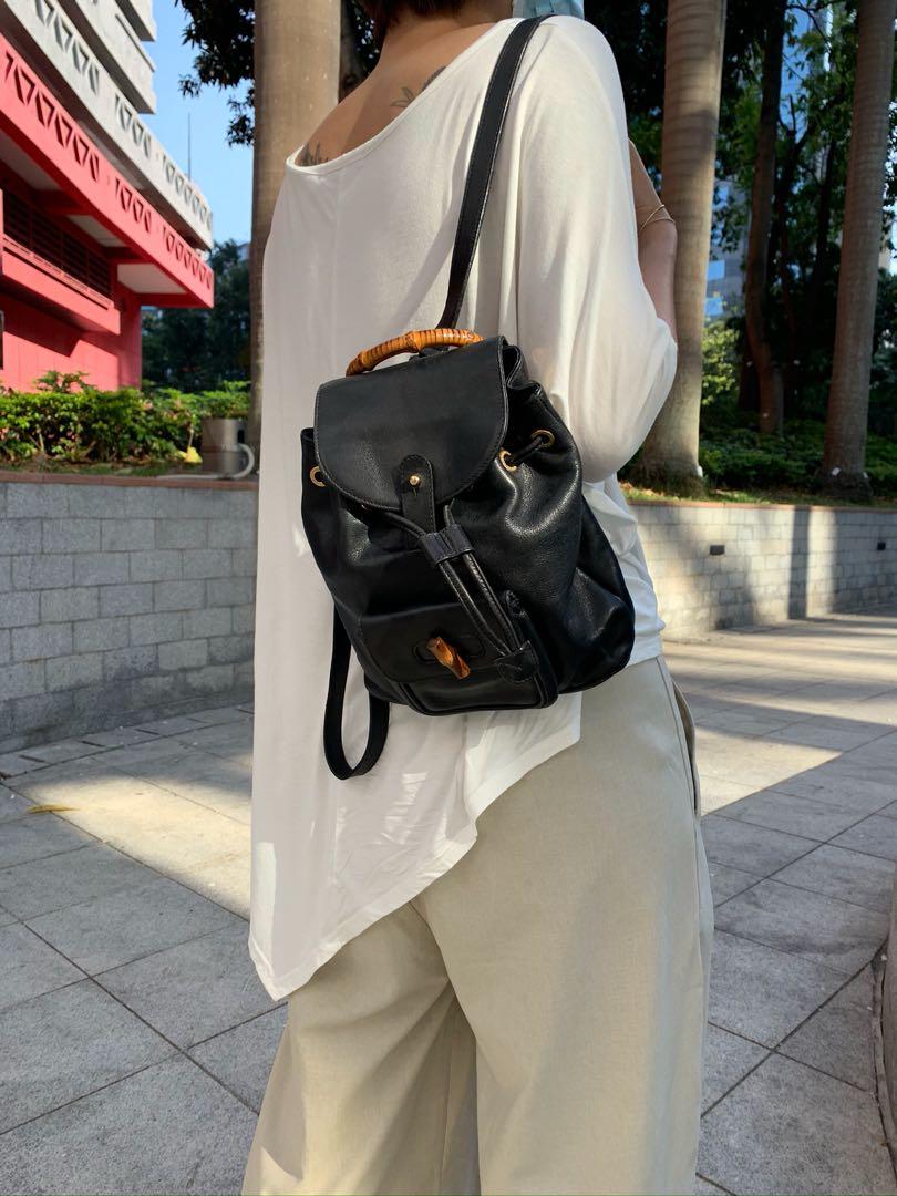 Unveiling the Allure of Gucci's Bamboo Small Backpack: A Fusion of Luxury and Functionality