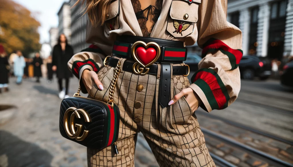 How the Ophidia GG Heart Utility Belt is Redefining Fashion Accessories